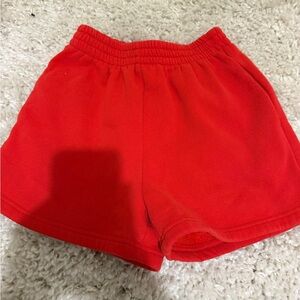 Princess Polly Scarlet Red Shorts